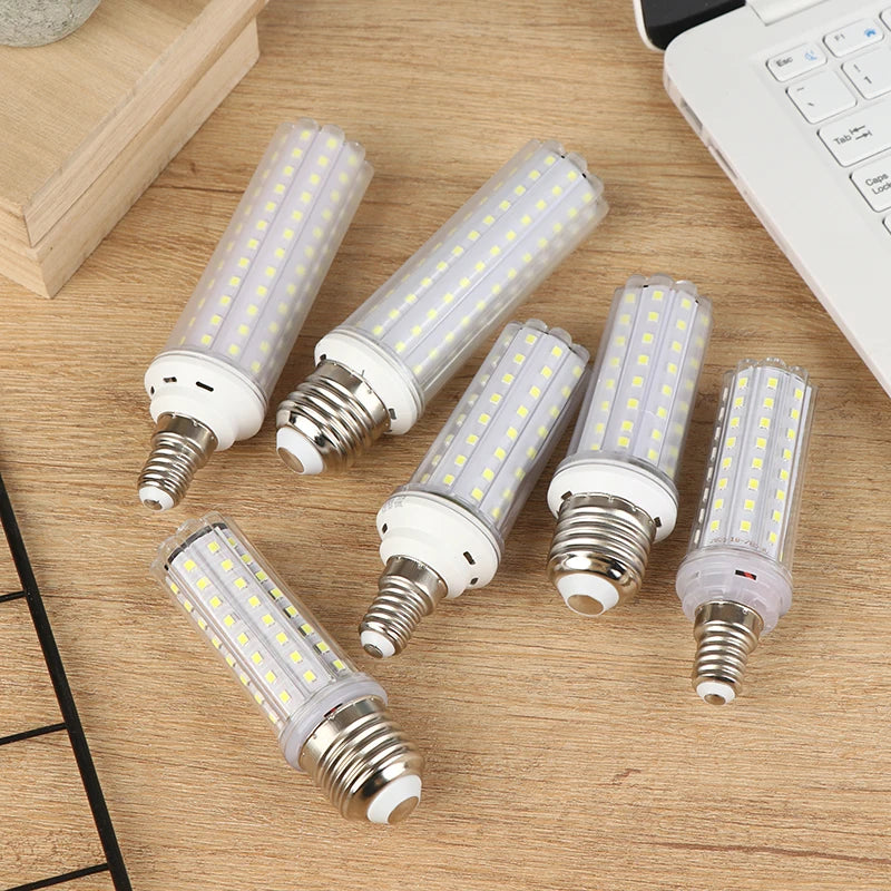 Versatile E27 E14 18W 20W 30W LED Lamp Corn Bulb AC85-265V No Flicker 2835 SMD LED Candle Bulb Corn Lamp Light Bulbs Home Light Peaceful Pleasures Health and Wellness