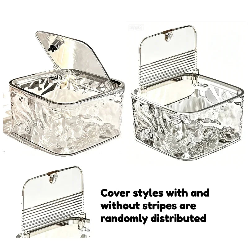Clear Acrylic Hair Accessories Organizer Box | Ties & Bows