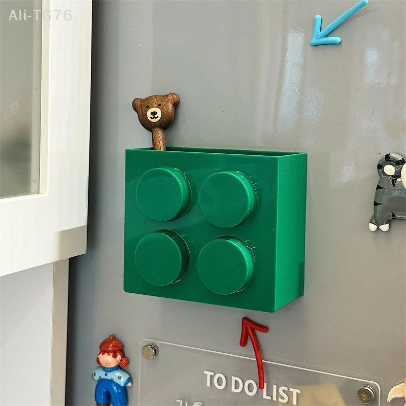 Magnetic Kitchen Storage Rack | Refrigerator Side Organizer