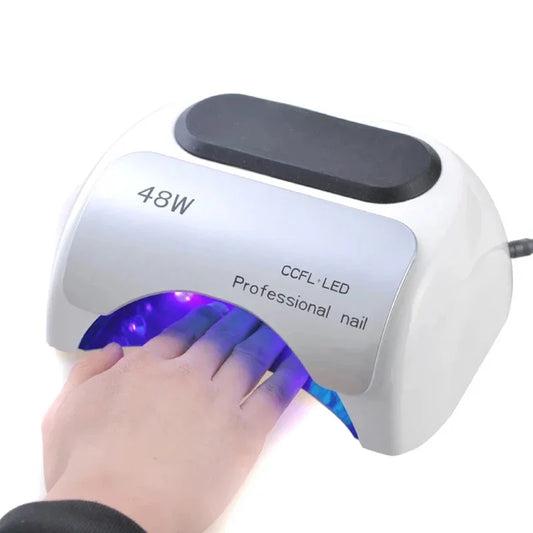 VamsLuna 48W UV LED Nail Lamp | Professional Gel Nail Dryer UV LED Nail Lamp Peaceful Pleasures Health and Wellness