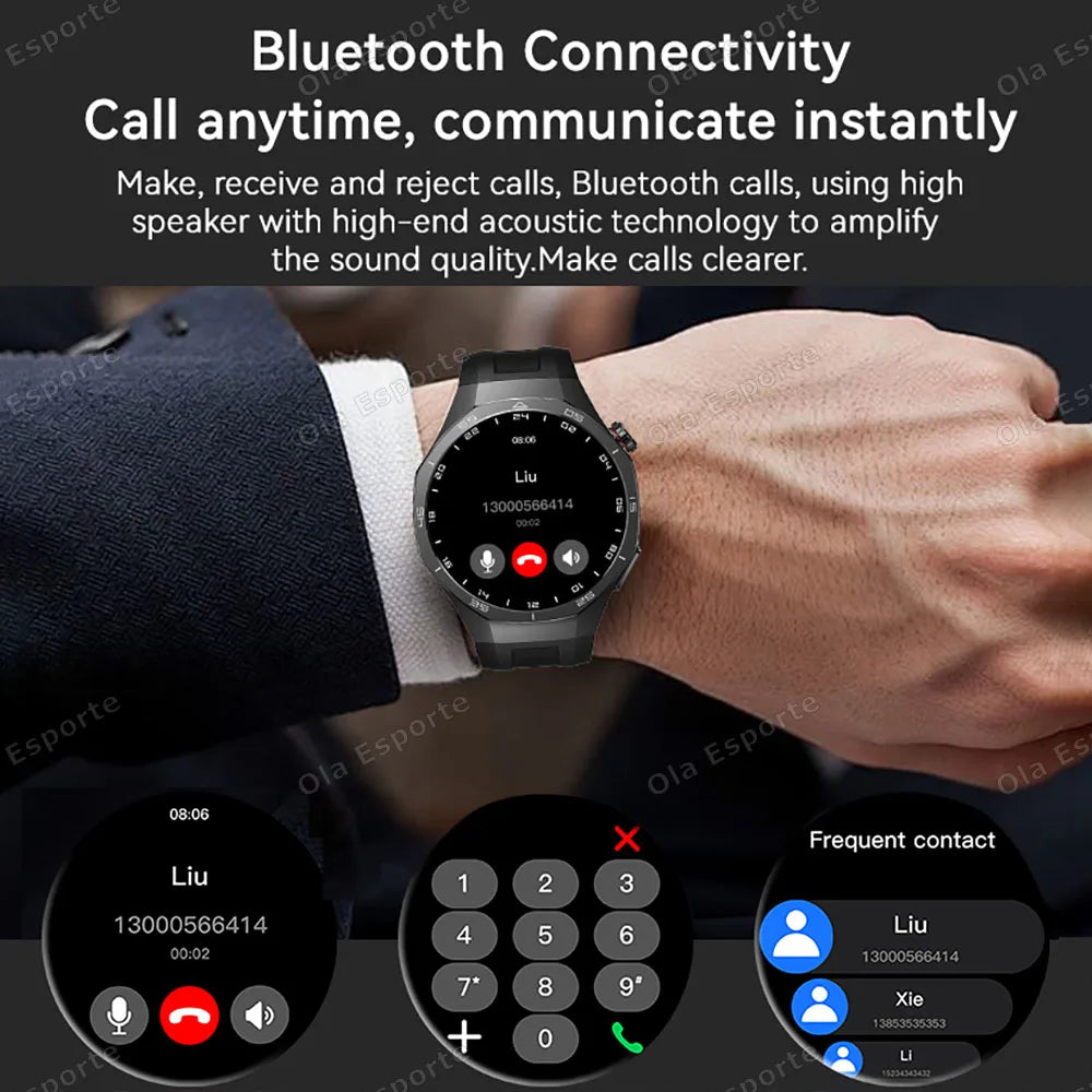 Ola Esporte Smart Watch 1.52" AMOLED Bluetooth Call & Fitness