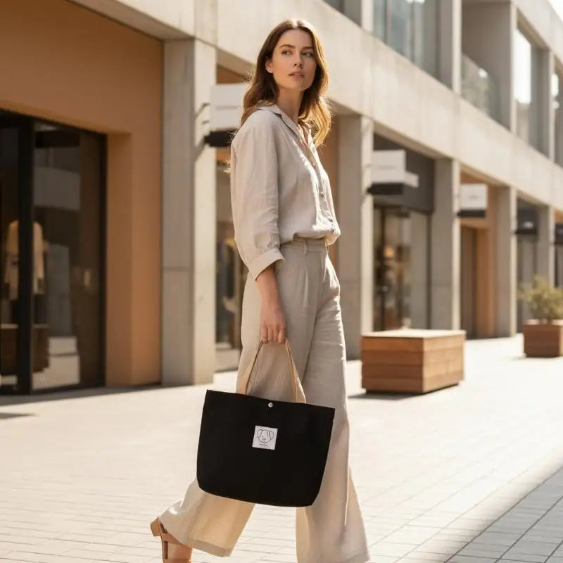 Canvas Tote & Crossbody Bag | School, Travel & Everyday