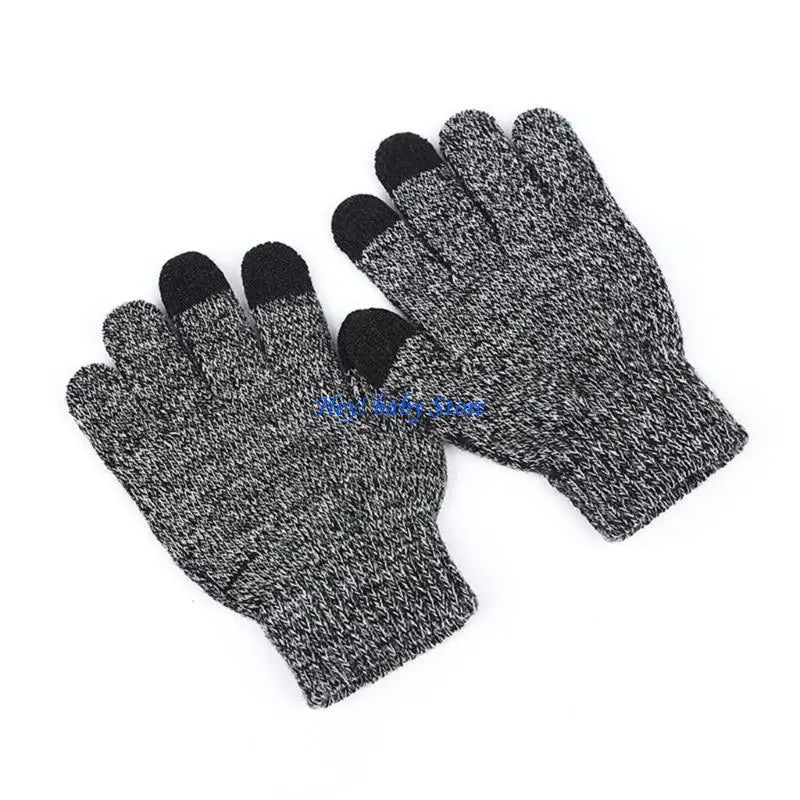 Kids Touchscreen Knitted Gloves – Soft, Warm & Comfortable