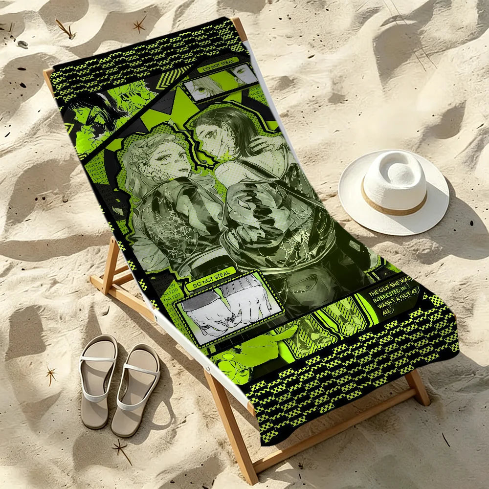 Quick-Dry Beach Towel | Soft Lightweight Travel & Gym Towel Quick-Dry Beach Towel Peaceful Pleasures Health and Wellness