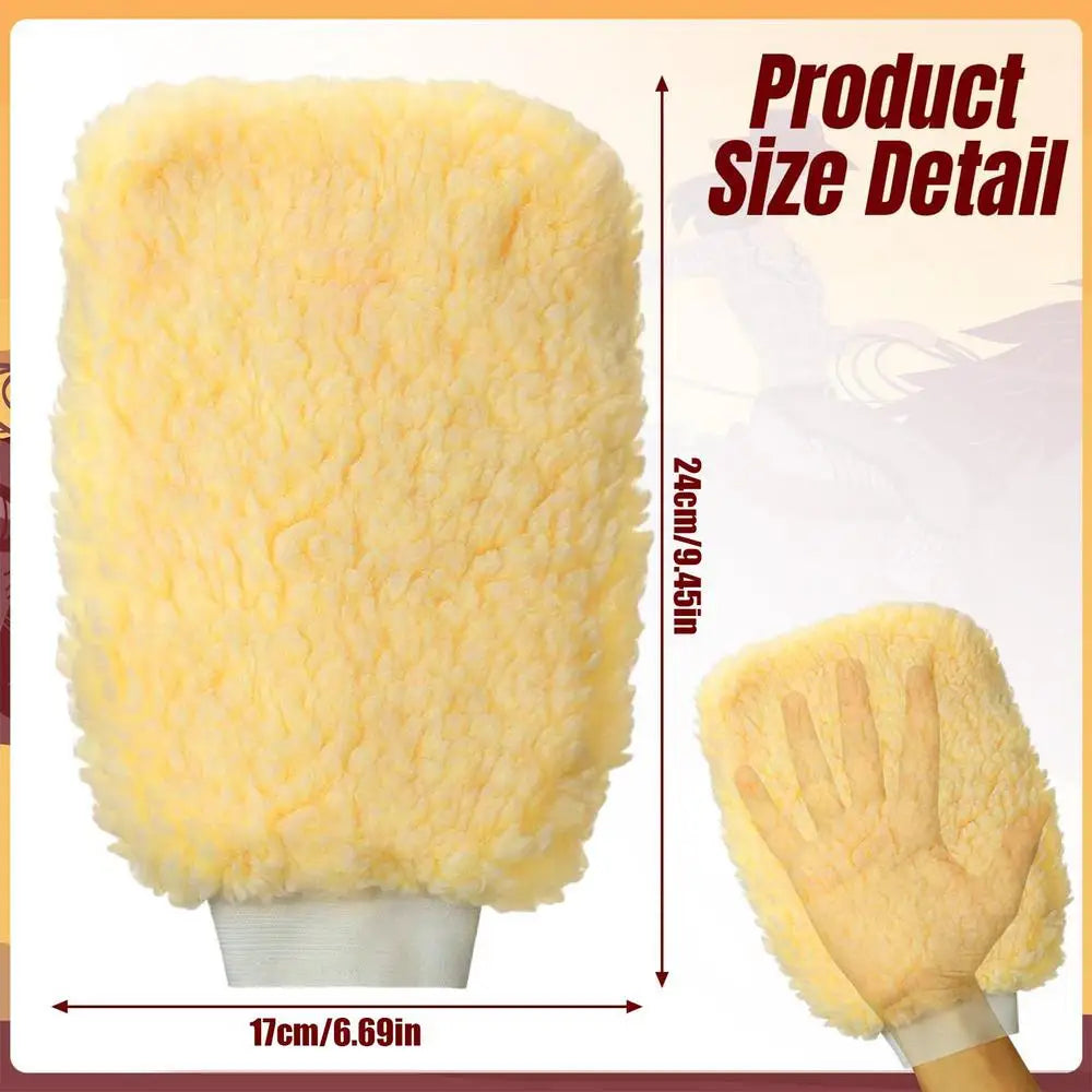 Tick Mitt Applicator Glove for Horses, Fleece Grooming Mitt for Bathing Cleaning, Multifunctional Animal Glove Cats Dogs Bunny Peaceful Pleasures Health and Wellness 1PC