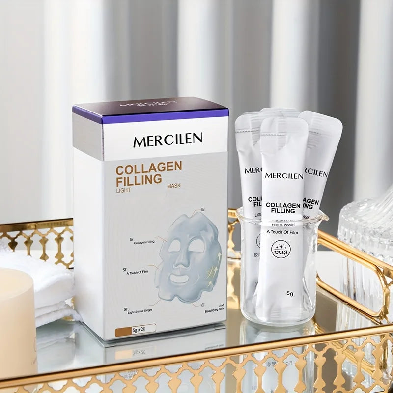 Mercilen Collagen Peel-Off Face Mask Anti-Aging 20pcs