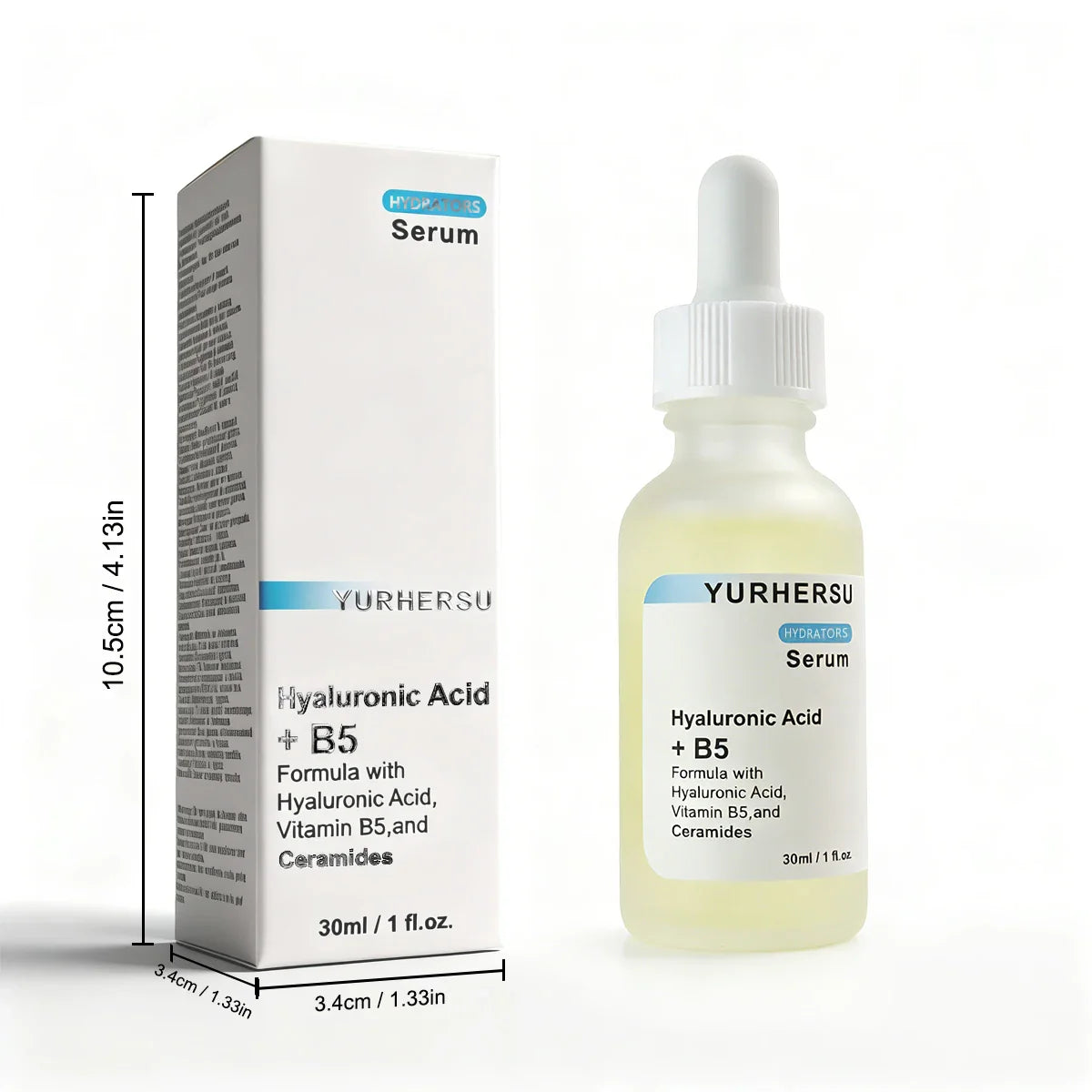 Hyaluronic Acid 2% + B5 Face Serum – Deep Hydration 30ml