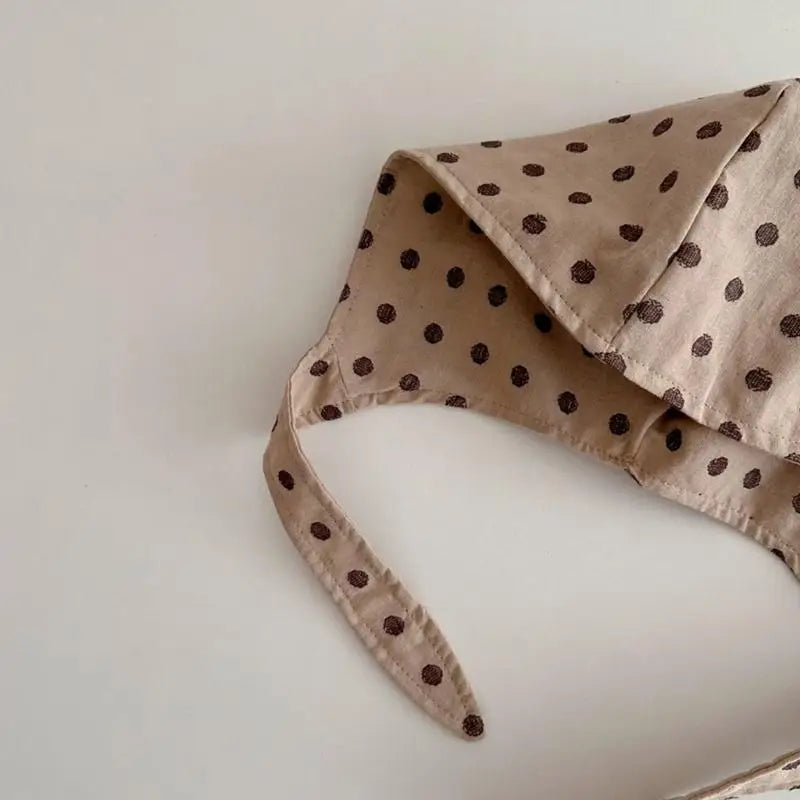 Infant Turban Headwrap Dot Pattern Baby Cap | Boys & Girls 0-3Y