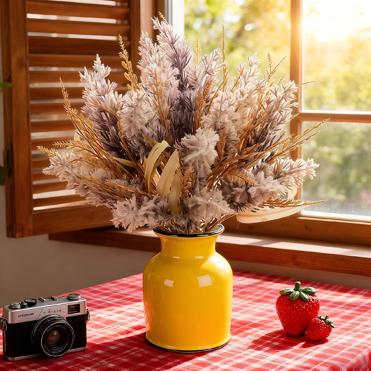 Artificial Silk Reed Stems | Wedding & Home Décor – 38cm