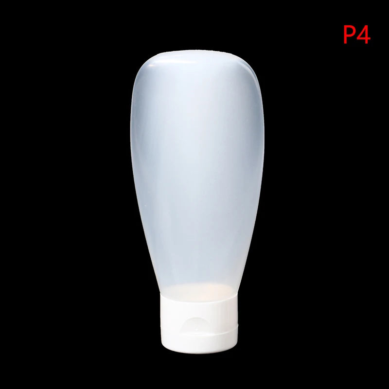 1Pcs 30/60/100ml Portable Travel Bottles Set Leak Proof Plastic Tubes Toiletries Containers Makeup Lotion Bottles for Cleaner Peaceful Pleasures Health and Wellness 120ml