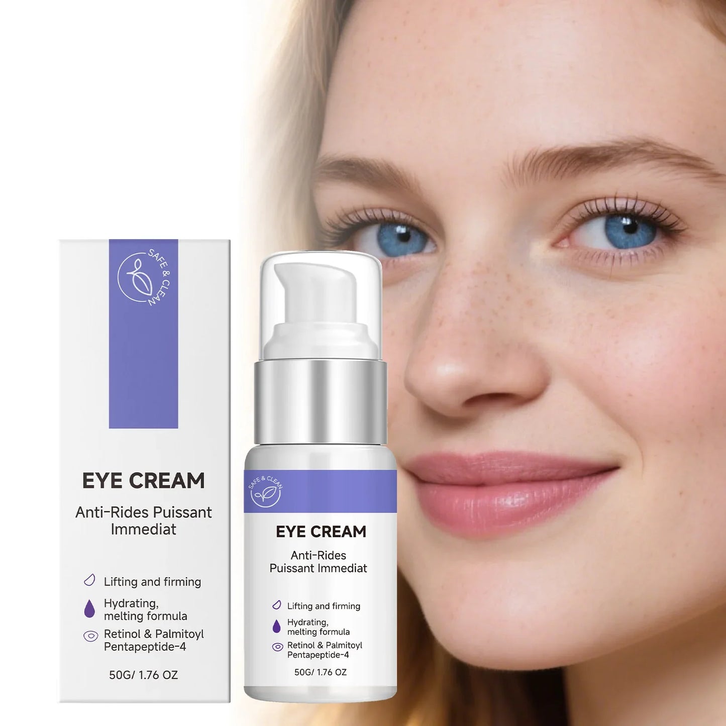 Retinol Eye Cream – Hydrating, Firming & Brightening 50g