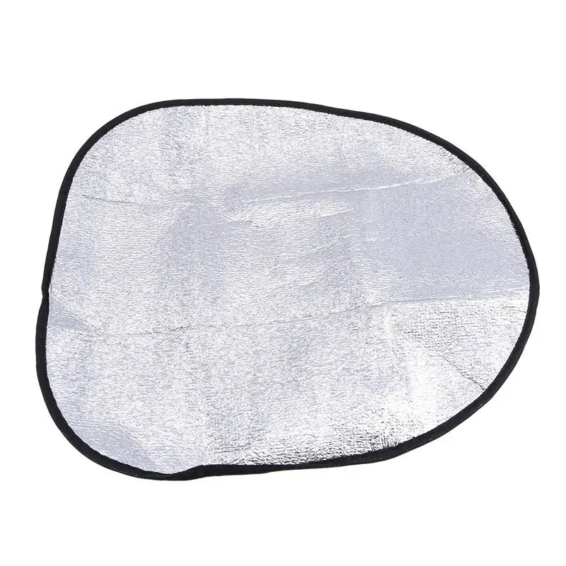 Thicken Car Steering Wheel Cover Sun Shade Cover Sunshade Aluminum Foil Anti Accessories Automotive Interior Products Peaceful Pleasures Health and Wellness 2pcs
