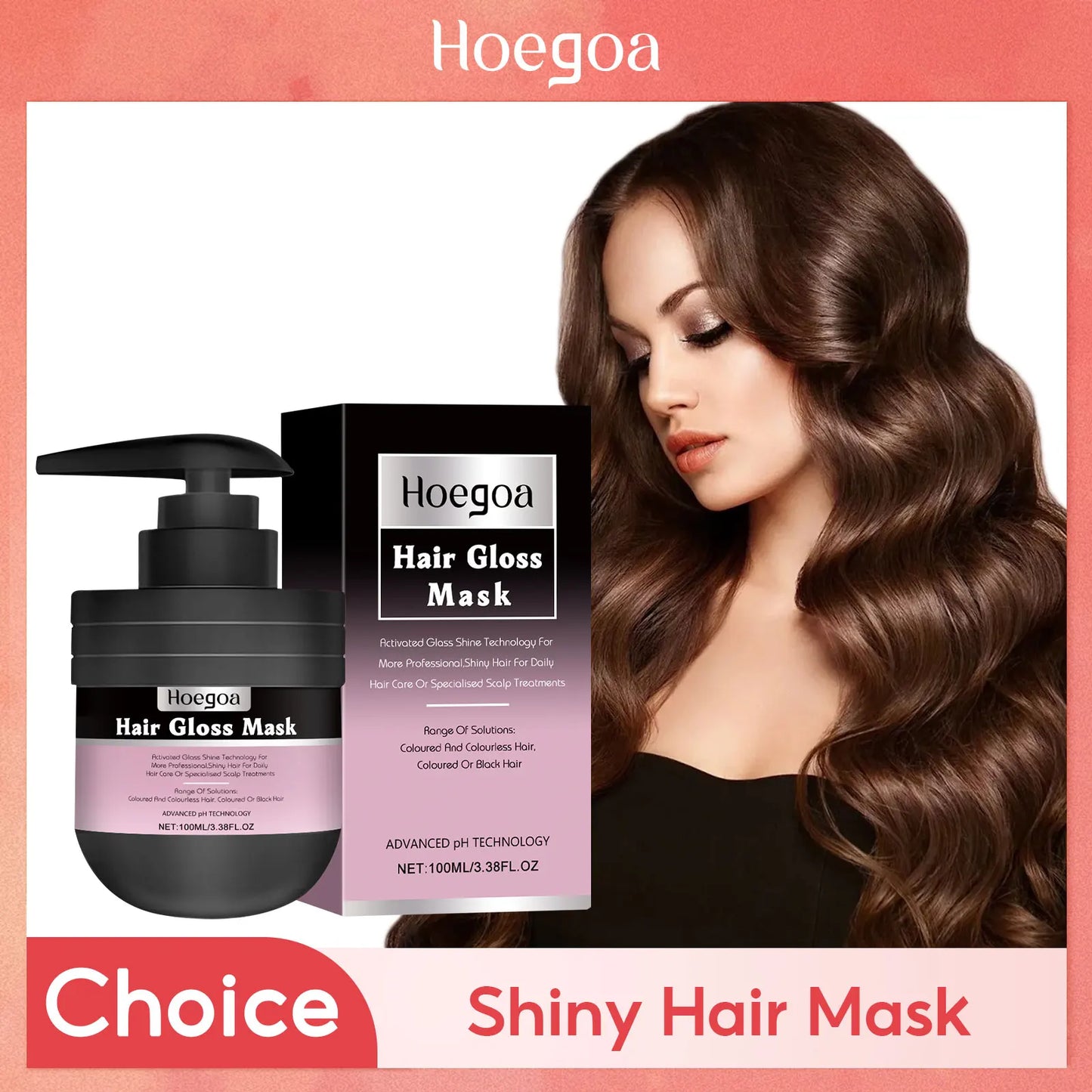 HOEGOA Deep Repair Hair Mask – Frizzy & Dry Hair Conditioner