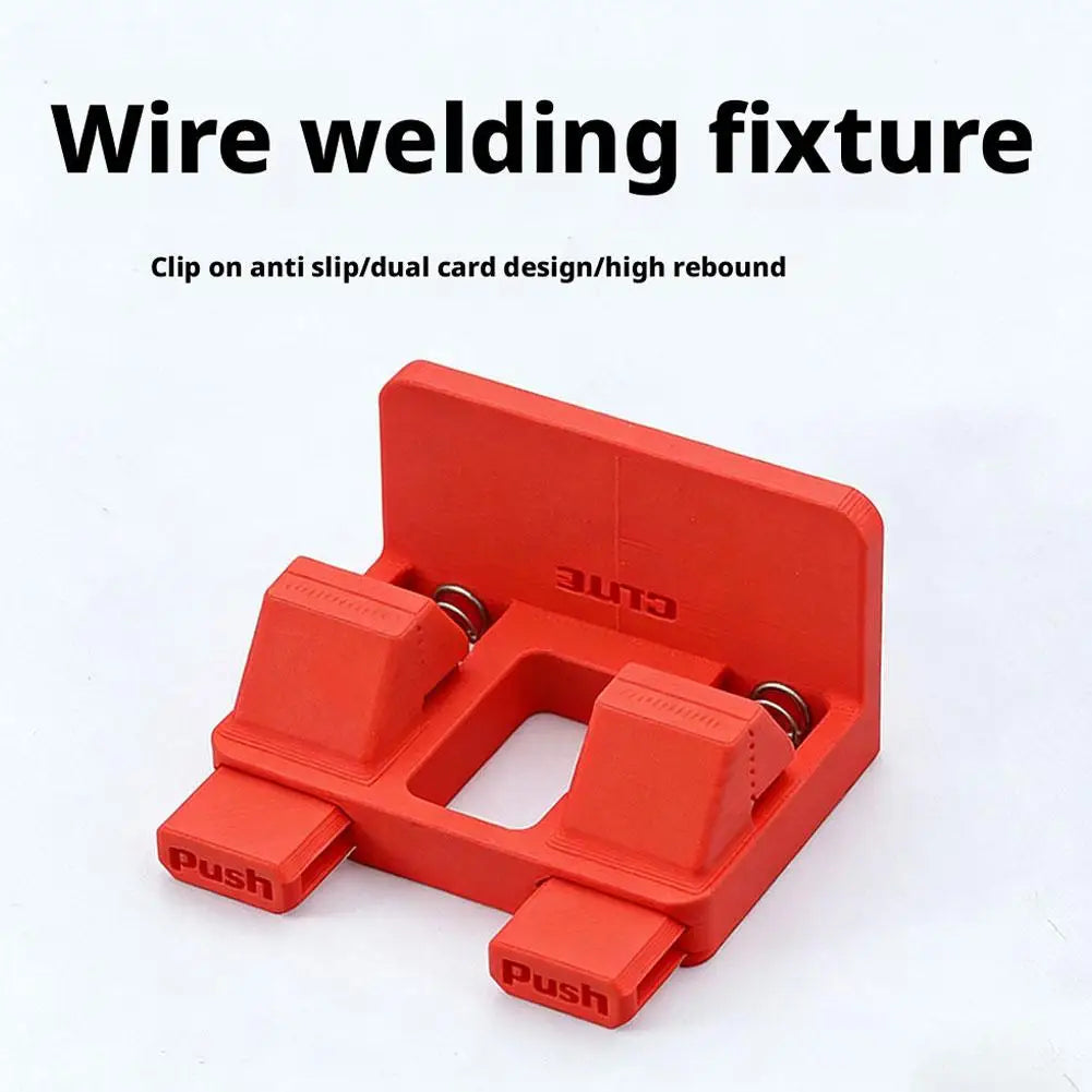 Electric Wire Welding Fixture Electric Wire Welding Fixture Portable Precise Cable Soldering Clamp Multi-functional Compact Peaceful Pleasures Health and Wellness