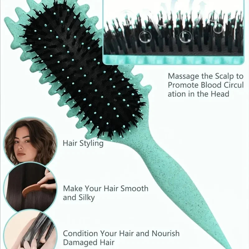 Curling Hair Styling Brush for Men & Women – Salon Quality Peaceful Pleasures Health and Wellness