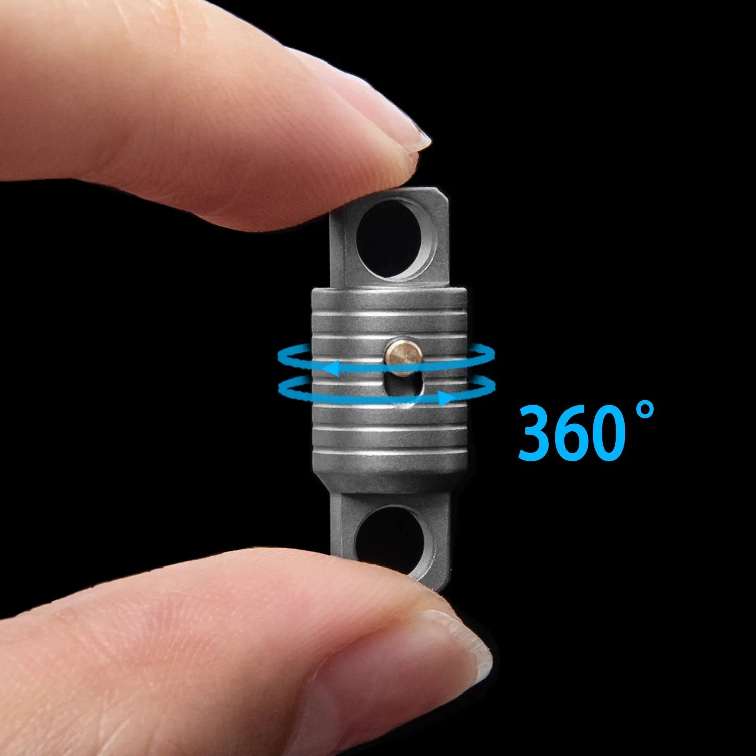 Titanium Alloy Mini Keychain Portable Quick Dismantling Durable Household Outdoor EDC Tool Peaceful Pleasures Health and Wellness