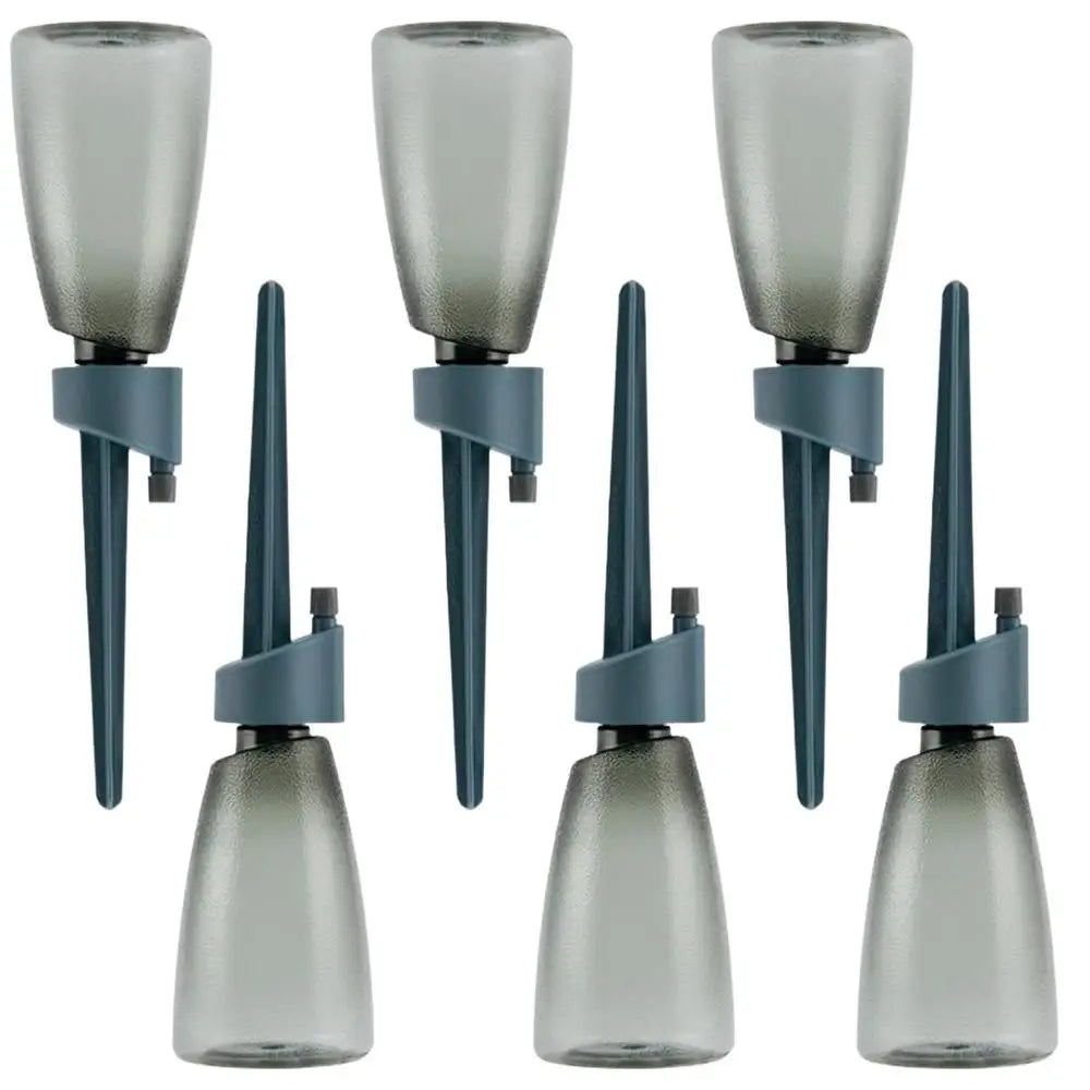 6-Pack Self-Watering Drip Irrigation Spikes for Indoor & Outdoor