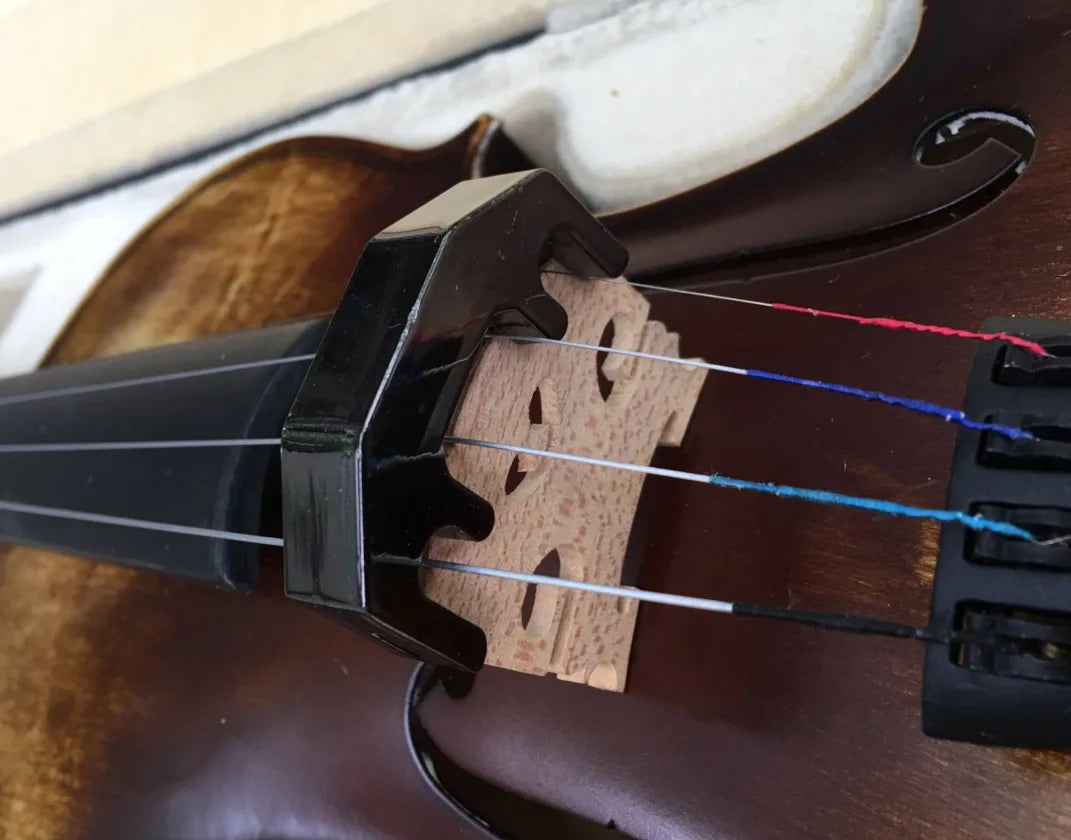 Professional Violin Mute Quiet Practice Silencer Heavy Metal Fiddle