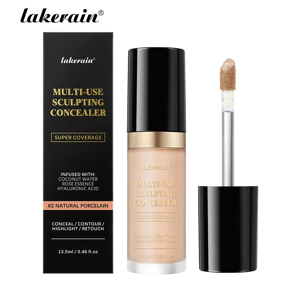Lakerain 5-Color Waterproof Matte Concealer | Full Coverage