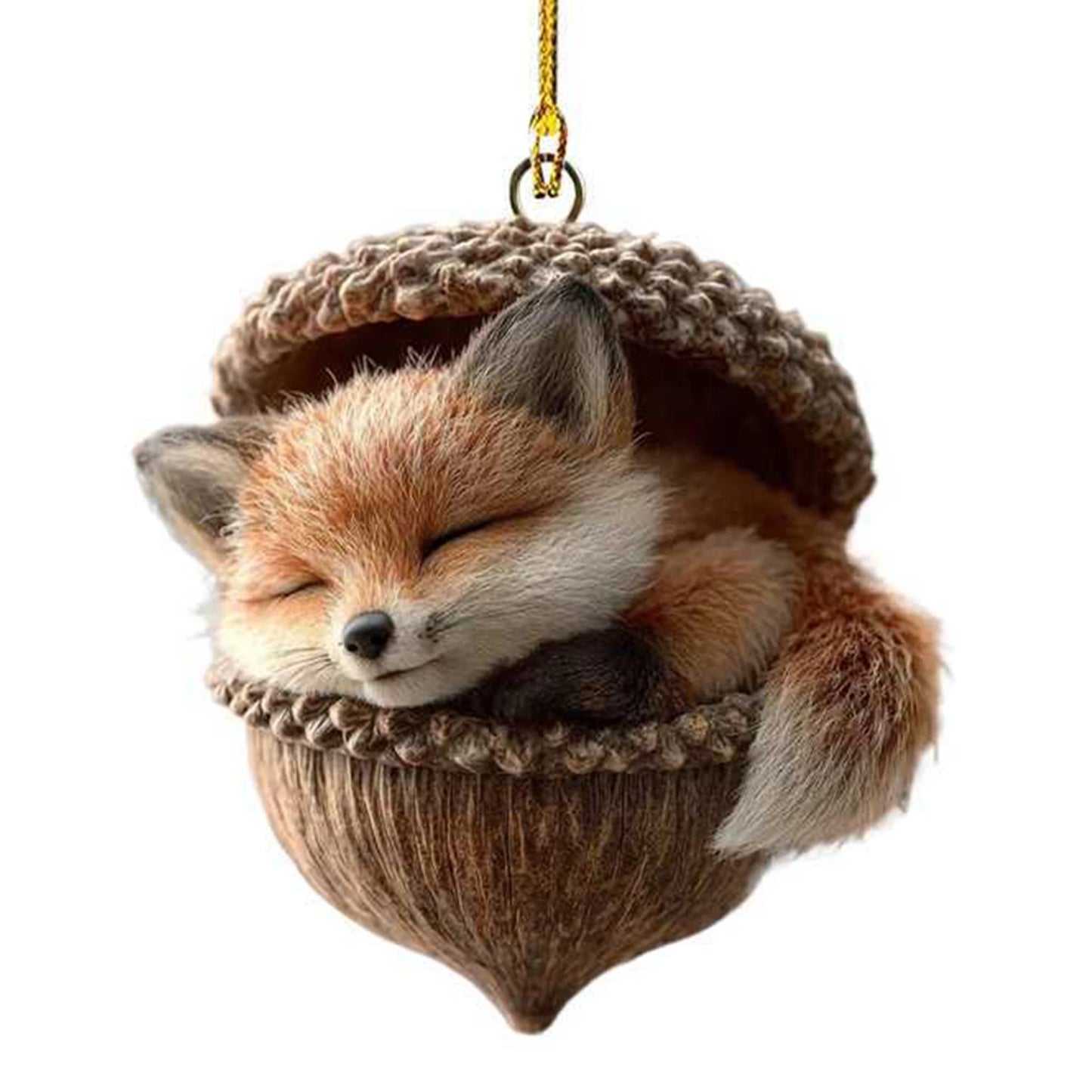 Acrylic 2D Animal Christmas Ornaments | Cute Xmas Tree Pendants
