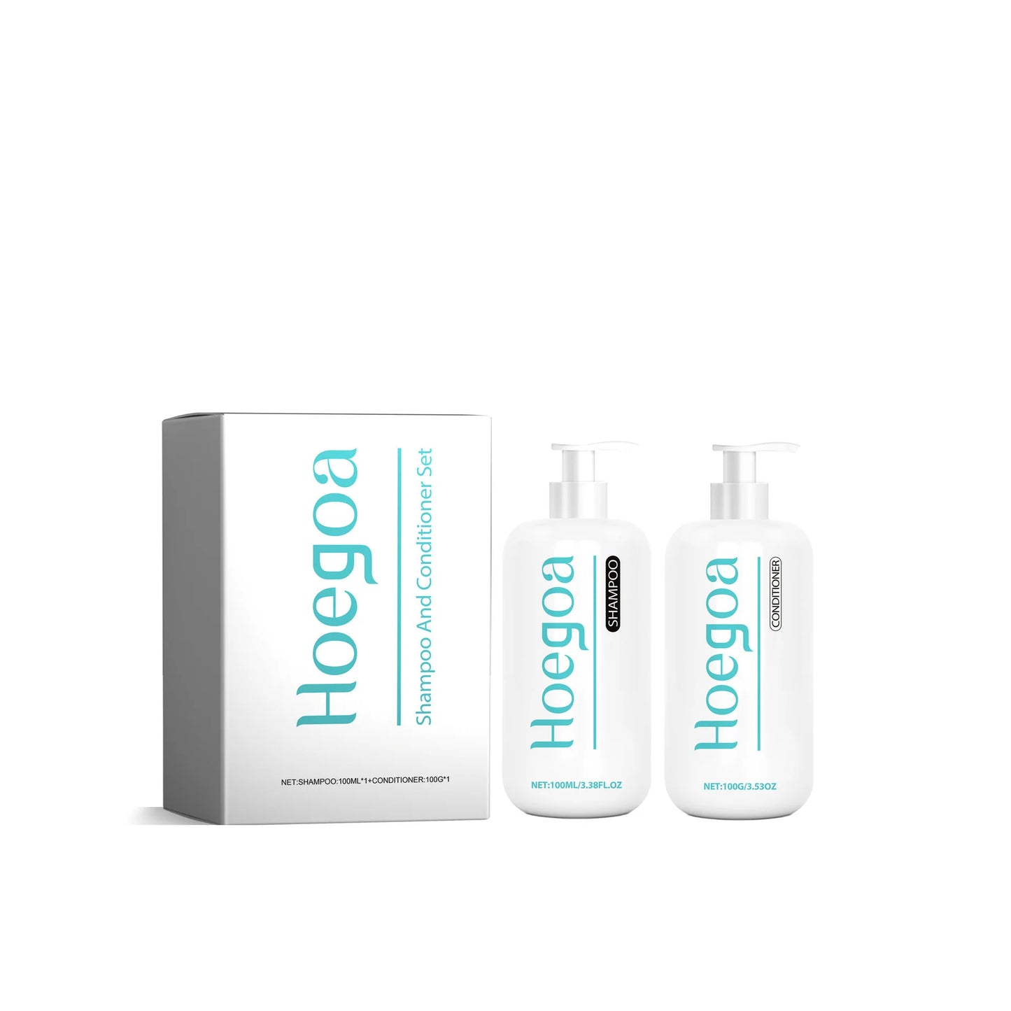 HOEGOA Shampoo & Conditioner Set – Moisturize & Repair All Hair