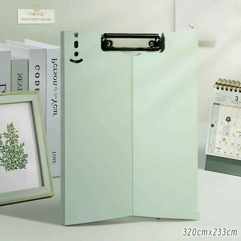 Foldable Plastic Clipboard with Storage Folder | A3 & A4
