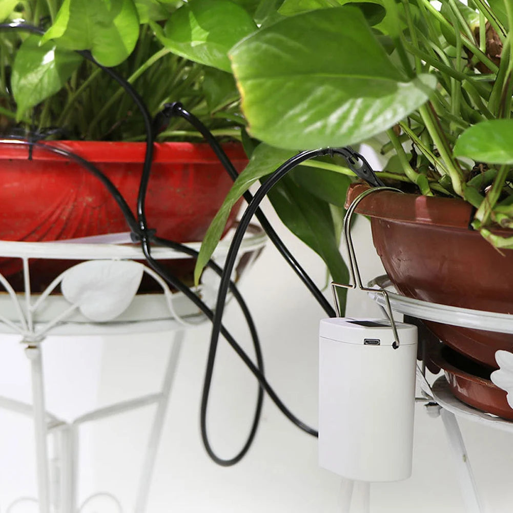 Automatic Plant Watering Pump – 2, 8, or 16 Head Drip Kit Peaceful Pleasures Health and Wellness