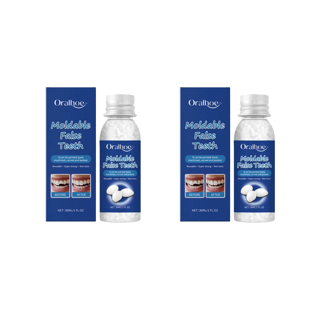 Oralhoe Temporary Tooth Repair Kit – Moldable Resin Dental Glue