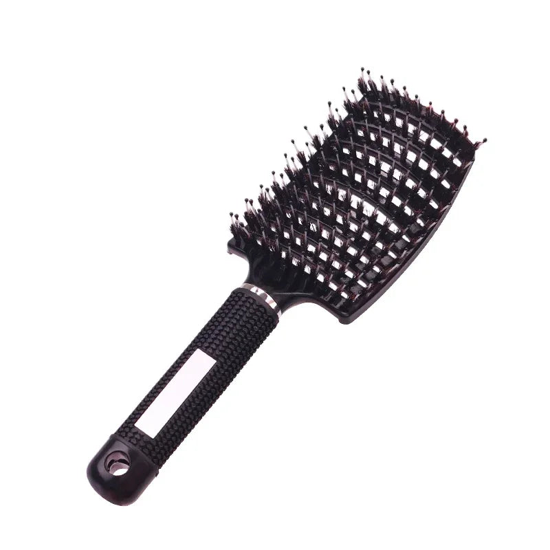 Original Hair Brush Magic Hair Comb Detangling Hair Brush Detangle Lice Massage Comb Women Tangle Hairdressing Salon 2023 Peaceful Pleasures Health and Wellness Black