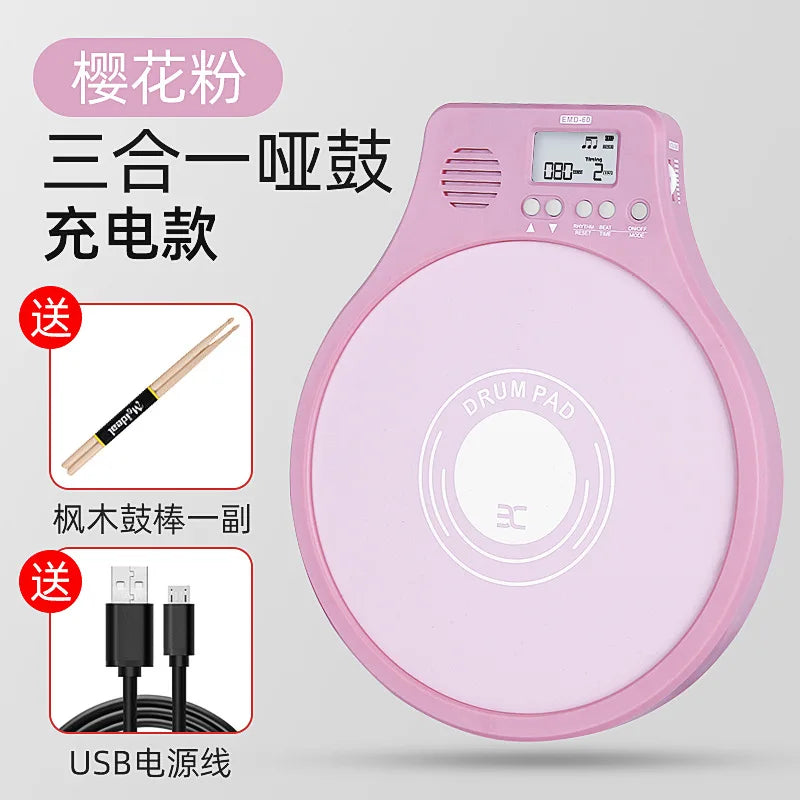 ENO Hino Dumb Drum Kids Beginner Practice Home Electronic Percussion