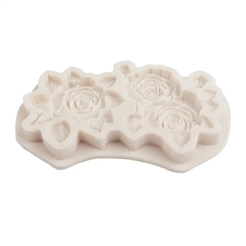 Silicone Flowers & Leaves Sugarcraft Mold | Fondant & Chocolate