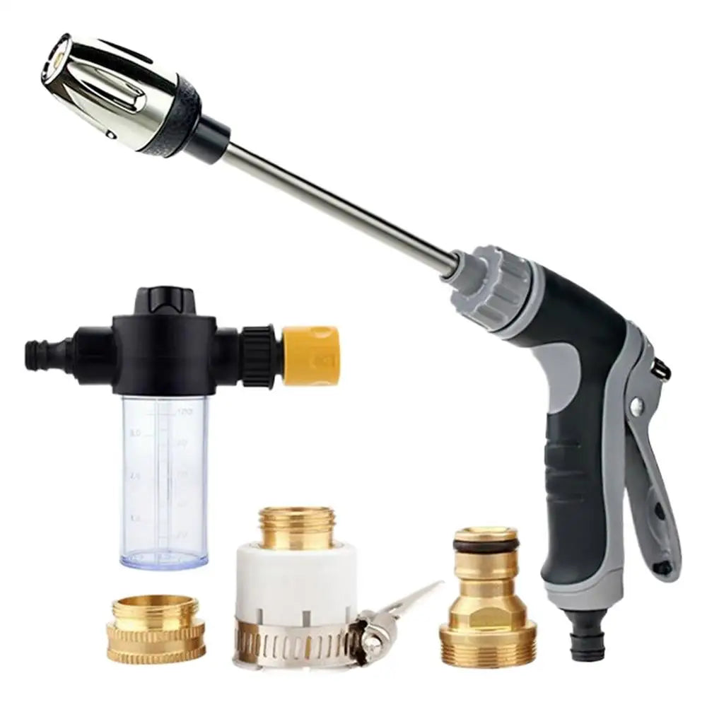 Garden Pressure Power Washer High Pressure Turbowasher Pressure Washer Guns for Car Cleaning with 360 Rotating Hose Peaceful Pleasures Health and Wellness set