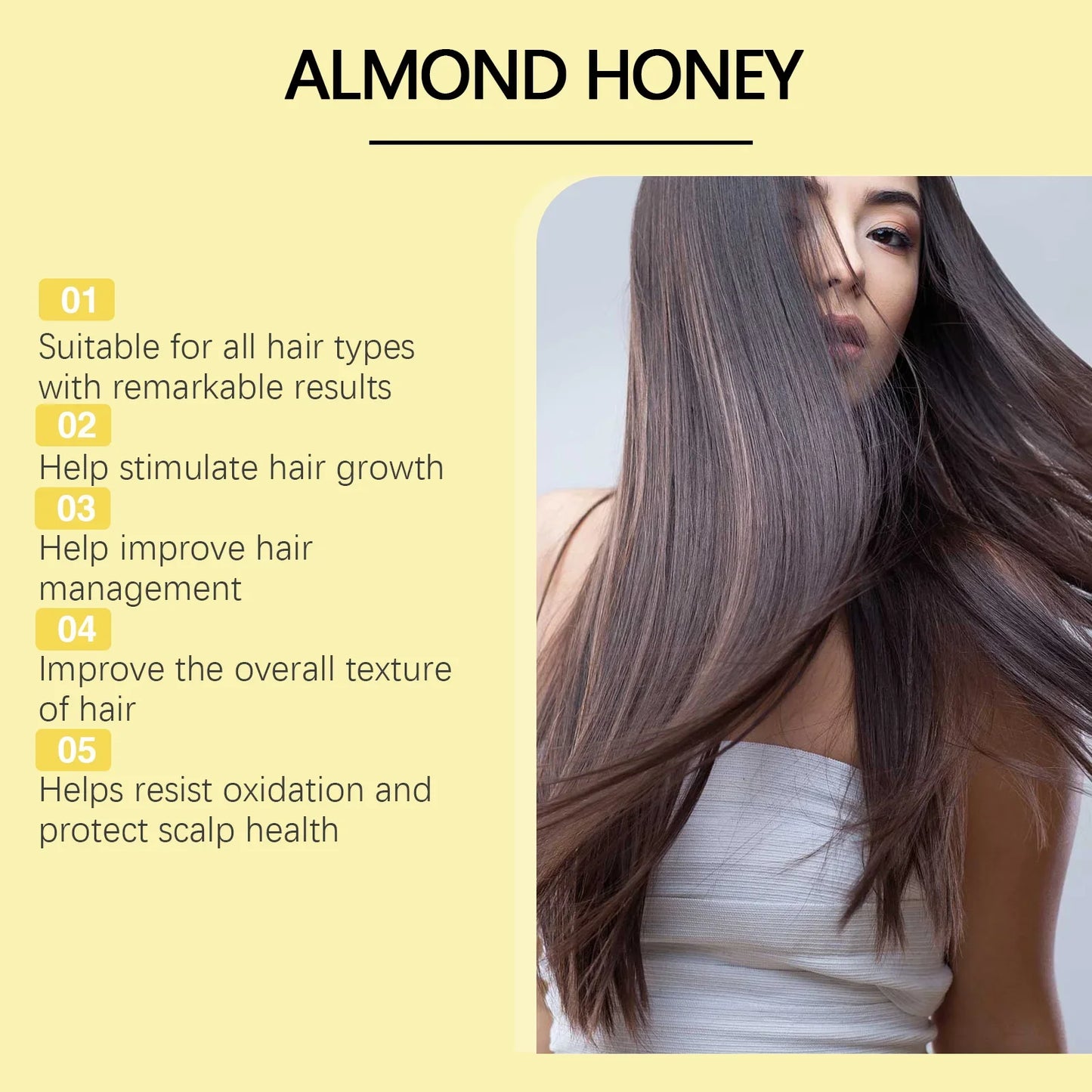 Honey & Almond Shampoo, Balm & Conditioner Kit – All Hair Types
