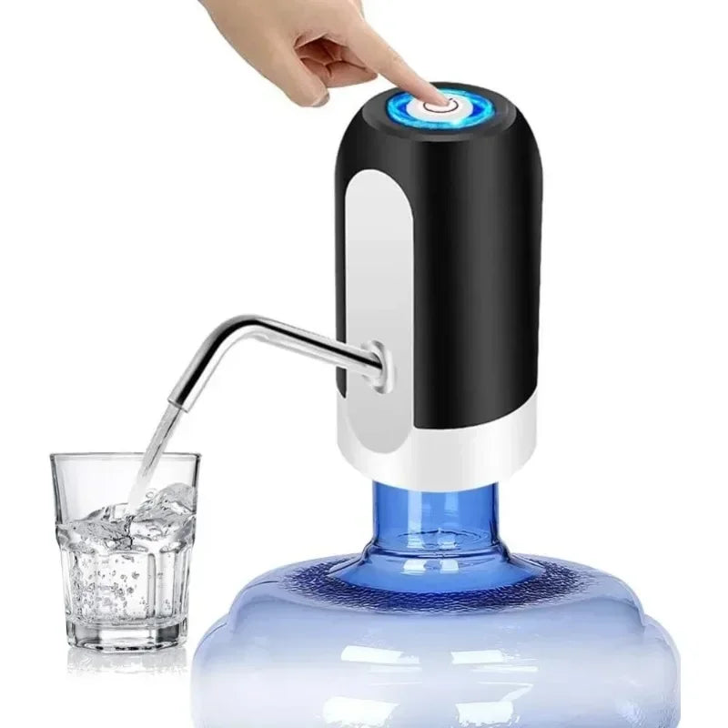 Electric Water Bottle Pump Dispenser – Quiet Self-Priming