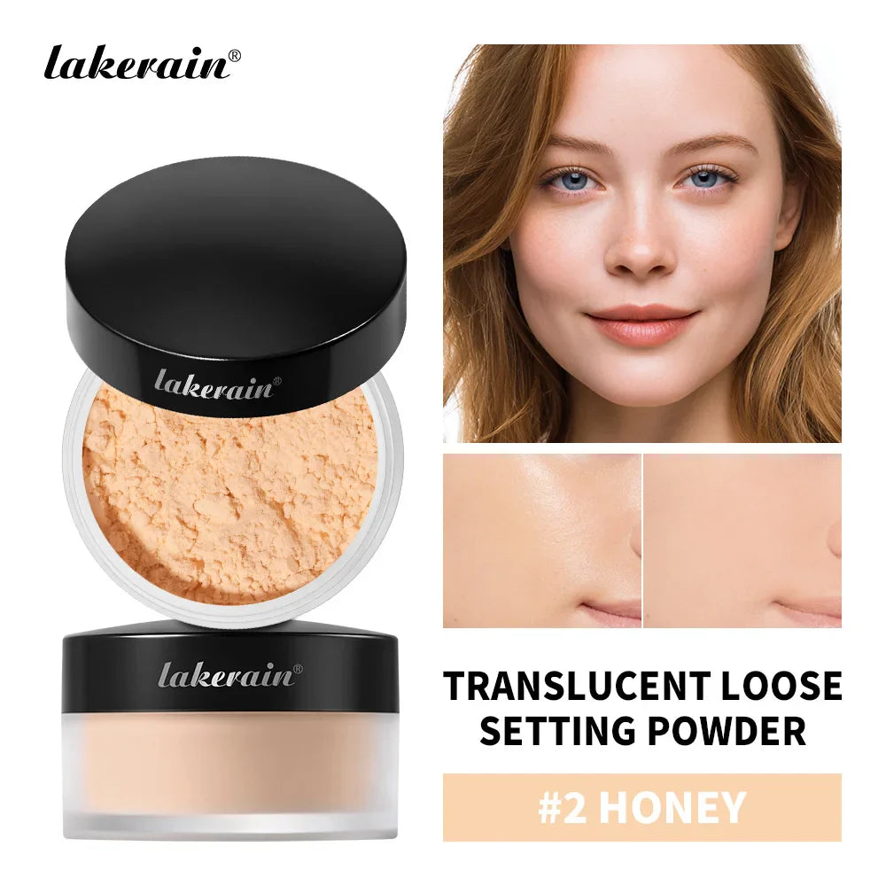 Loose Baking Setting Powder – Matte, Oil Control & Brightening Loose Setting Powder Oasis Select 2Honey
