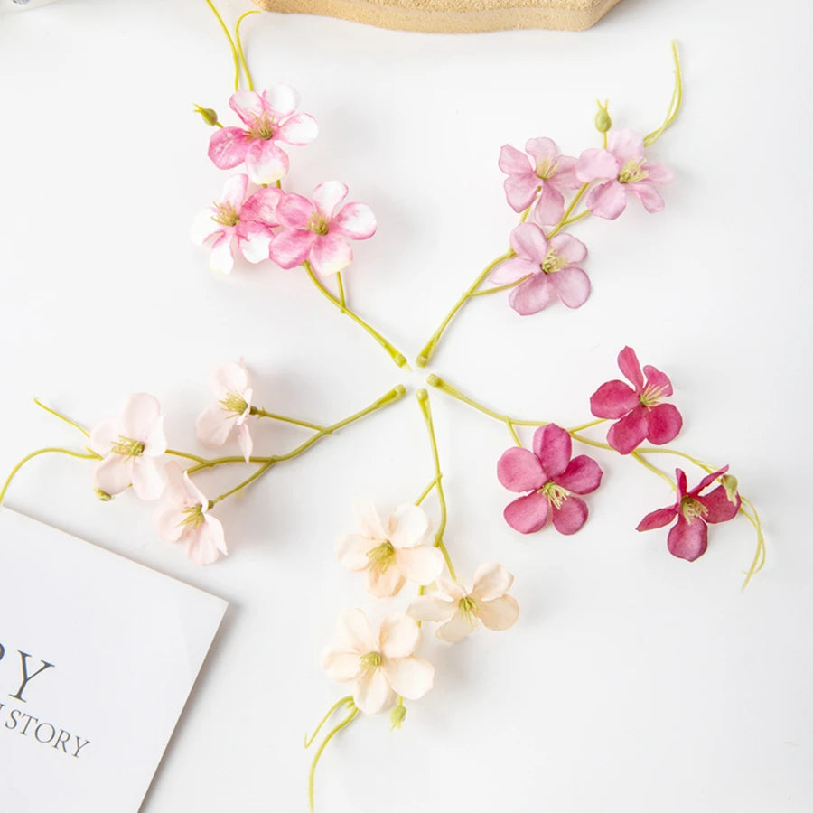 Artificial Silk Plum Blossom Flowers – Wedding & Home Decor Artificial Silk Flowers Peaceful Pleasures Health and Wellness