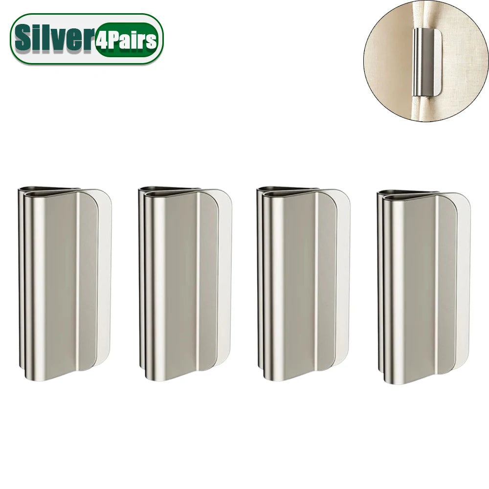 Magnetic Curtain Clips – Block Light & Keep Drapes Closed