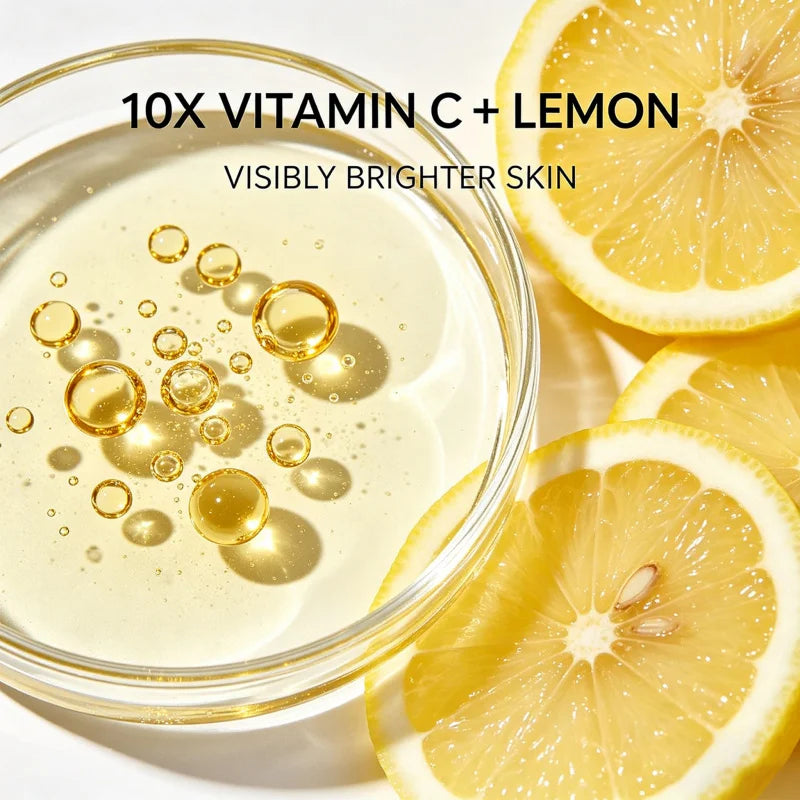 DR.DAVEY Vitamin C Serum Facial Mask – 10 Sheet Masks