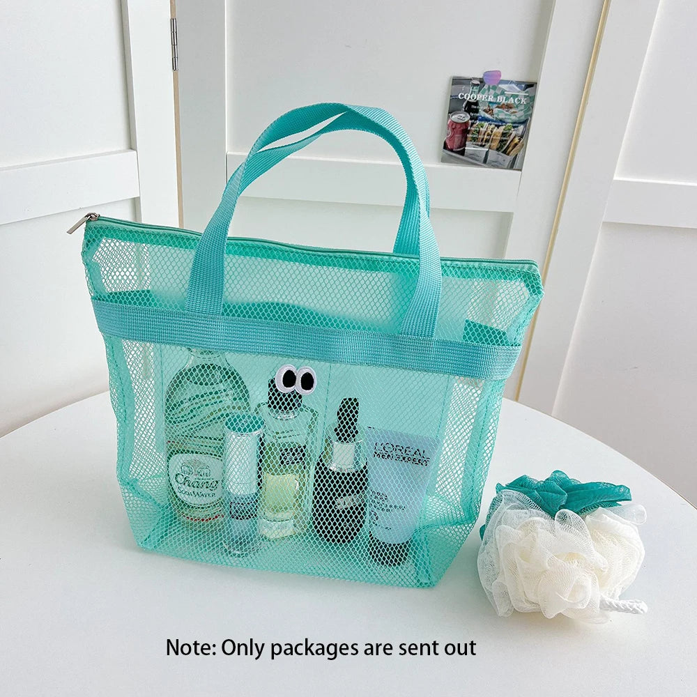 Big Eyed Fun Hand-held Beach Bag Wash Makeup Portable Large Capacity