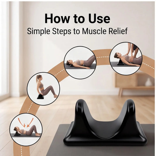 HOMEFISH Deep Tissue Muscle Massager Tool | Full Body Use Muscle Massage Tool Peaceful Pleasures Health and Wellness