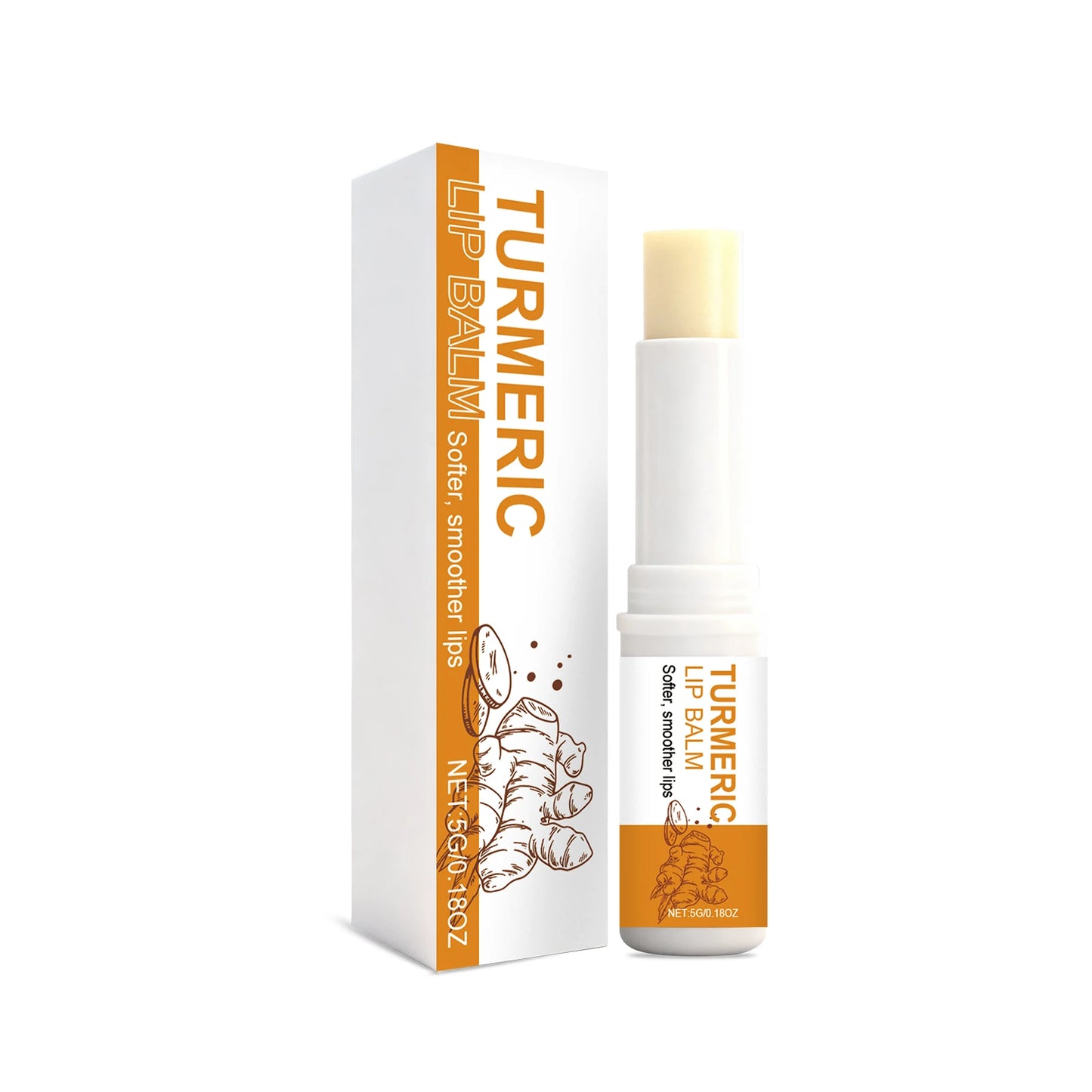 Turmeric Lip Balm – Moisturizing, Brightening & Anti-Crack