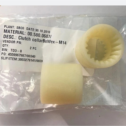 Heidelberg SM102 CD102 Pressure Motor Gear Sleeve 00.580.0687 Press Replacement Part Peaceful Pleasures Health and Wellness Default Title