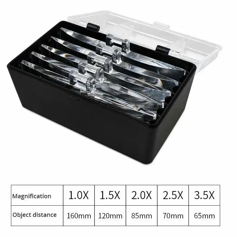 Magnifying Glasses LED Light Lamp Head Loupe Jeweler Headband Magnifier Eye Glasses Optical Glass Tool Repair Reading Magnifier Peaceful Pleasures Health and Wellness