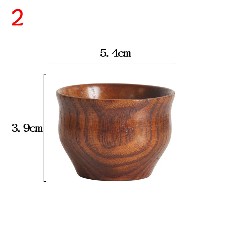 Wooden Big Belly Cups Handmade Natural Spruce Wood Cups Beer Tea Coffee Milk Water Cup Kitchen Bar Drinkware for Kitchen Peaceful Pleasures Health and Wellness 2