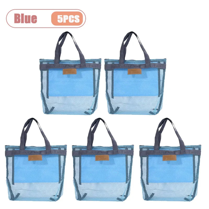 Large Mesh Beach Tote Bag – Pool, Gym & Travel Storage