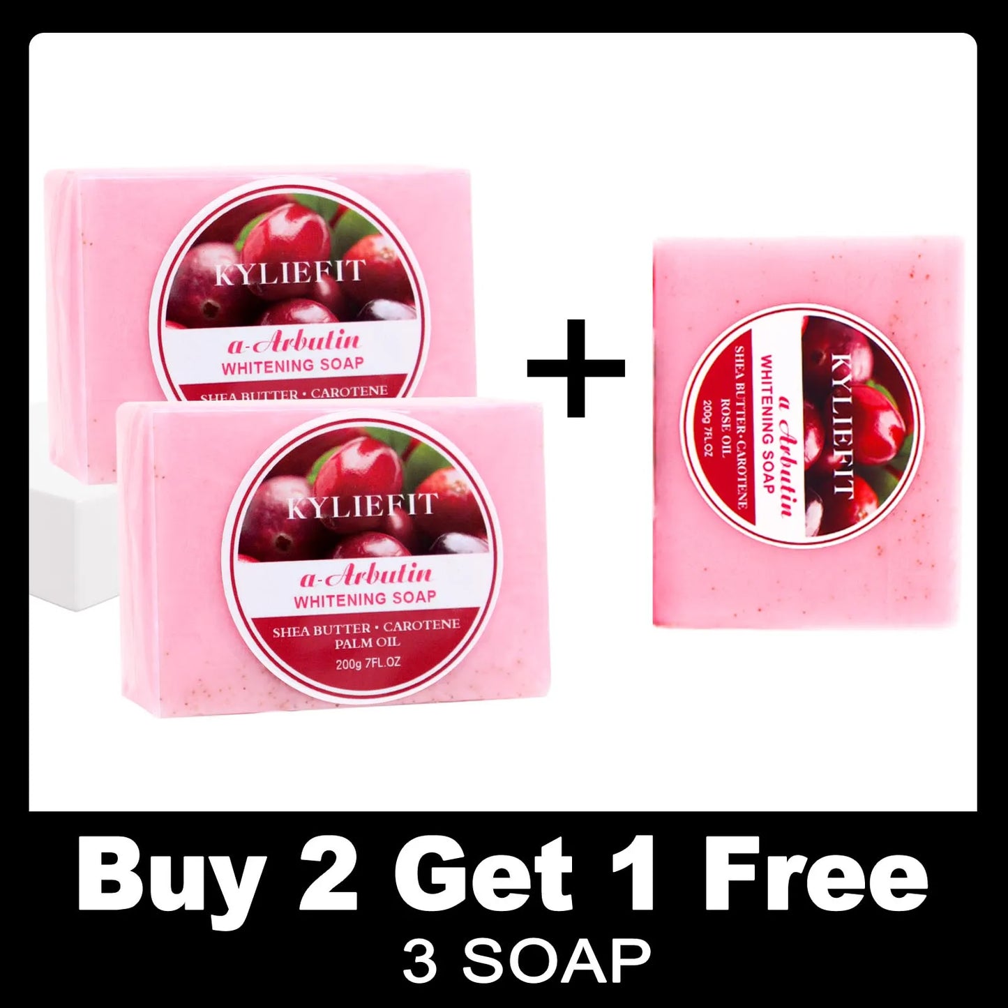 AILKE Arbutin Brightening Soap Bar – All Skin Tones, 200g