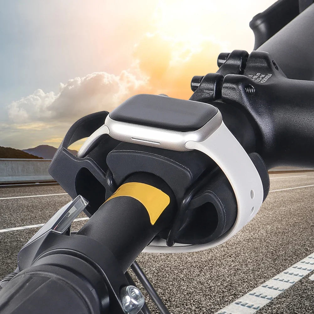 Universal Bike Handlebar Smartwatch Mount for Garmin, Suunto & More
