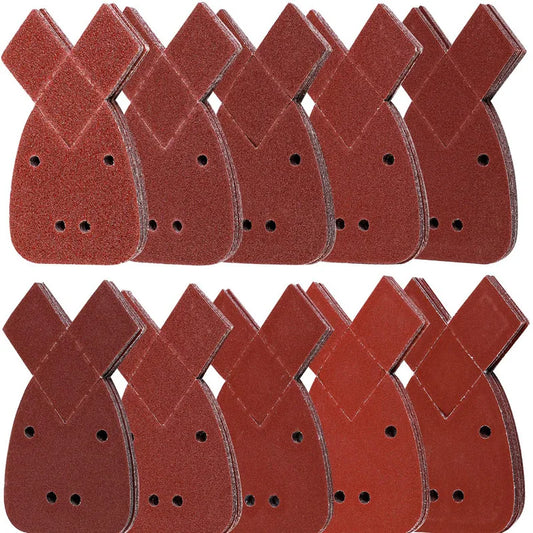 10 Mouse Sanding Sheets Sandpaper Sander Grit 60 320 Grits Fit Black Peaceful Pleasures Health and Wellness