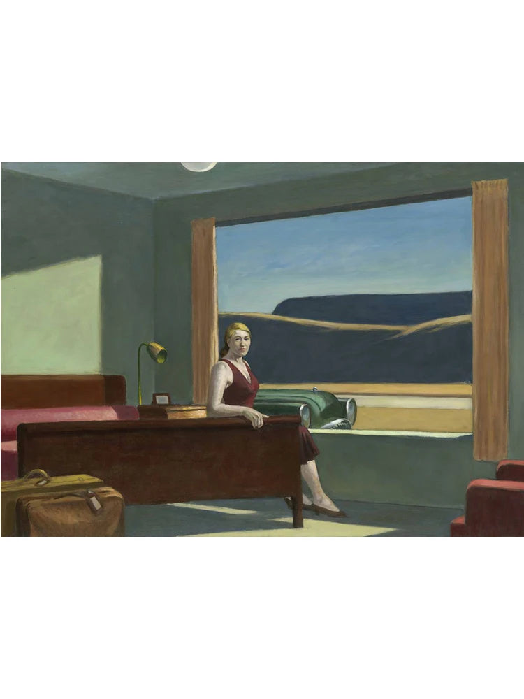 Edward Hopper Famous Realistic Master Art Poster Canvas Painting Nighthawks Life Landscape Wall Art Living Room Home Decorati Peaceful Pleasures Health and Wellness