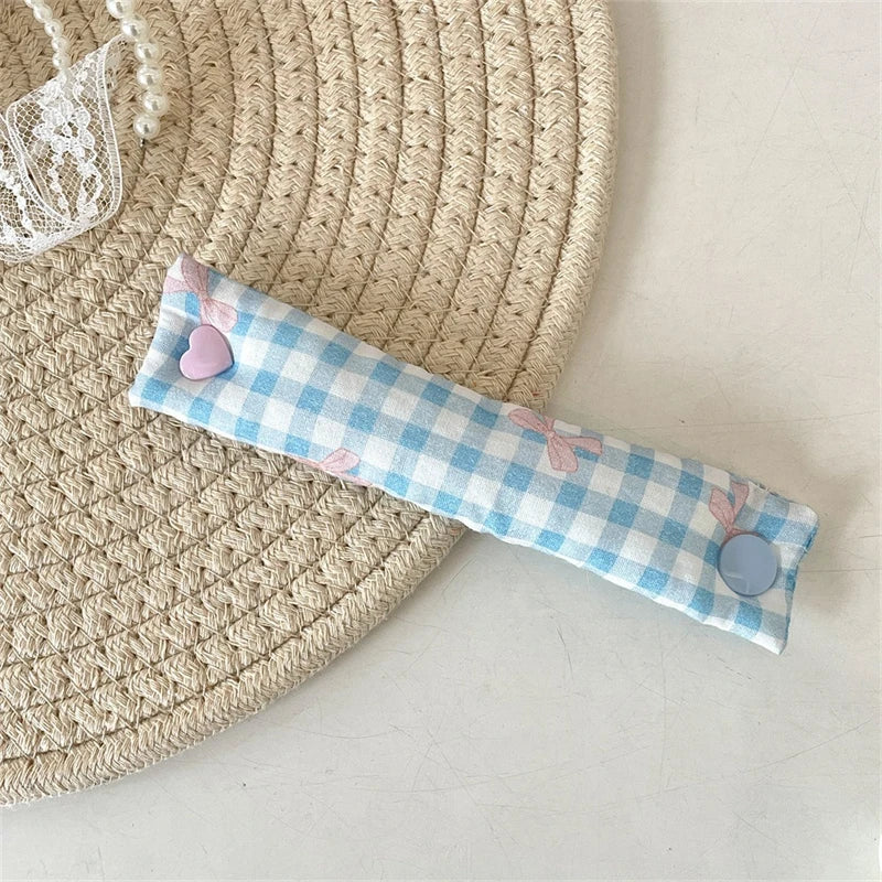 Floral Fabric Cable Winder & Cord Organizer Strap